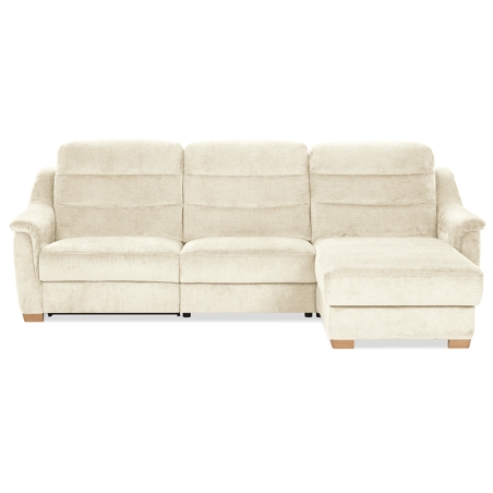 Strona narożnika - Prawa, Vero Tkaniny M1 - Perfect Harmony 01, kolor - odcienie bieli