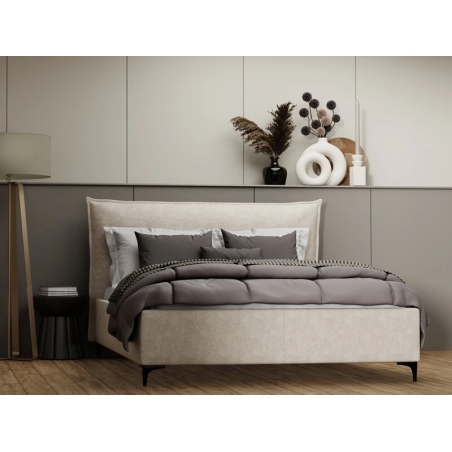 Upholstered bed Helsingborg with container 180x200cm Forte