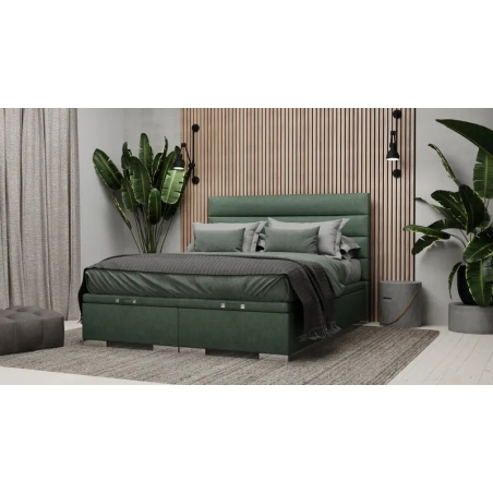 Upholstered bed Skurra without container 120x200cm Forte