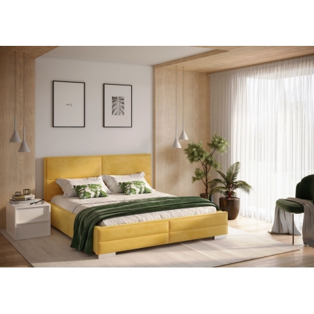 Upholstered bed with container Sozonti 180x200cm Forte