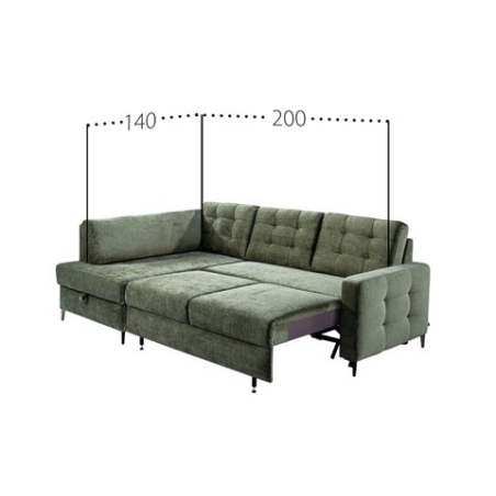 Ales corner sofa