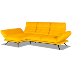 Corner side: Left Kolor tapicerki: shades of yellow M0 fabrics -15% in the basket: Le Velvet 521 