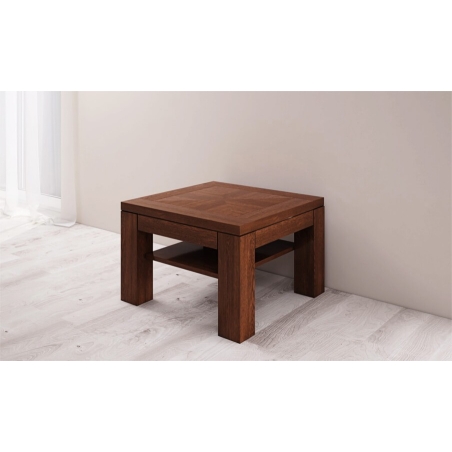 Cube Bench 70×70 with inlay Lissy