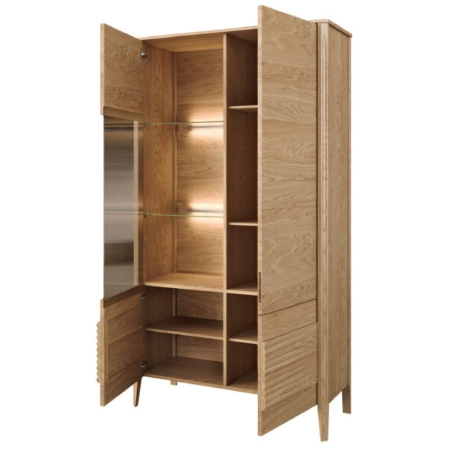 Tango 1DS1D right cabinet with LED lighting Mebin