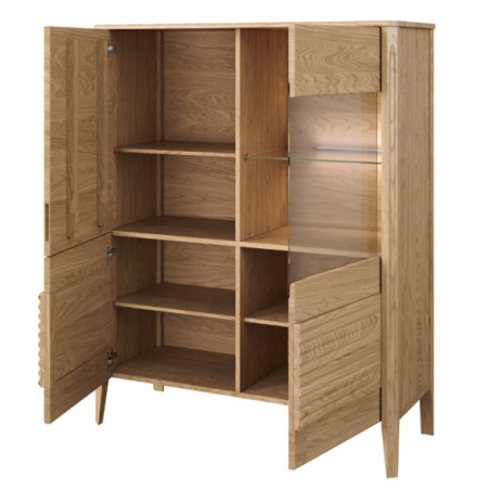 Cabinet with bar left 1DS1D Tango with LED lighting Mebin