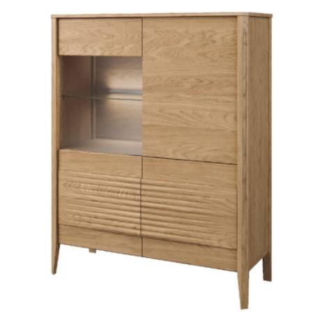 Cabinet with bar right 1DS1D Tango with LED lighting Mebin
