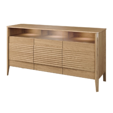 Tango small 3D chest of drawers with LED lighting Mebin