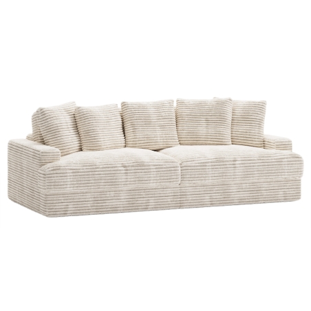 Sofa trzyosobowa Mona sztruksowa