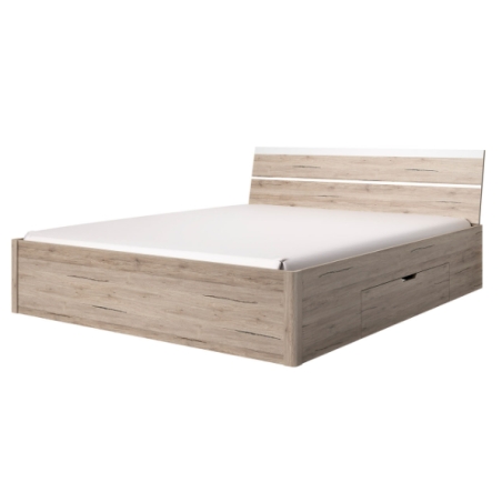 Bed with drawers Beta Type 51 160 Helvetia Wieruszów