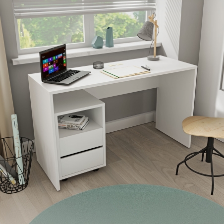 Desk with pedestal Agapi 2497LZ07 Helvetia Wieruszów