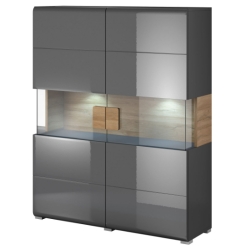 Colours: Anthracite Gloss/Grandson Oak 