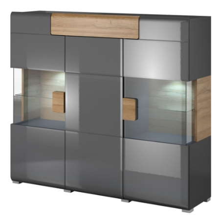 Helvetia Colours - Anthracite Gloss/Grandson Oak