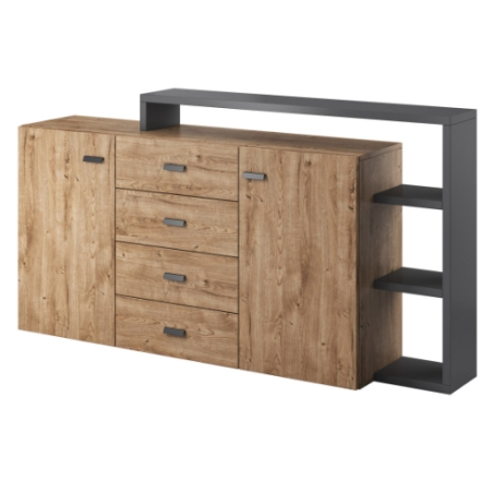 Helvetia Colours - Anthracite / Ribbec Oak