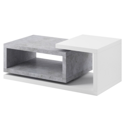 Helvetia Kolorystyka - Biały / Beton Colorado