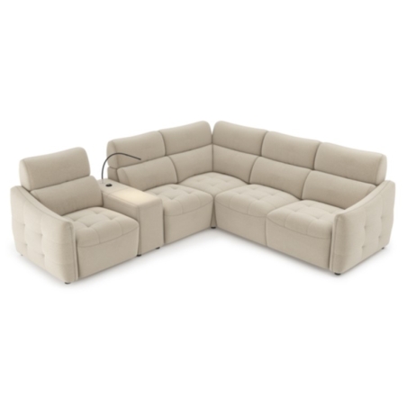 Kolor tapicerki: odcienie bieli Tkaniny Gr3: Storm KR10877 