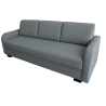 Sofa Sylwia z funkcją spania Vidox szary tkanina Inari 91