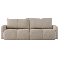 Kolor tapicerki: odcienie beżu Sofa Pio tkaniny: Loop 03 