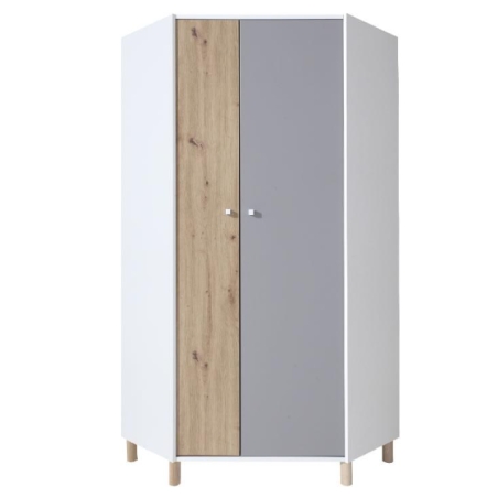 Meblar Faro FR2 Right-Sided Corner Wardrobe Meblar Faro FR2 Right-Sided Corner Wardrobe