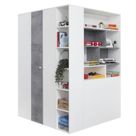 Meblar Sigma SI1 Wardrobe – Left Configuration Meblar Sigma SI1 Wardrobe – Left Configuration