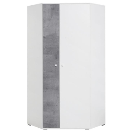 Meblar Sigma SI2 Right-Side Corner Wardrobe Meblar Sigma SI2 Right-Side Corner Wardrobe