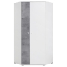 Meblar Sigma SI2 Right-Side Corner Wardrobe Meblar Sigma SI2 Right-Side Corner Wardrobe