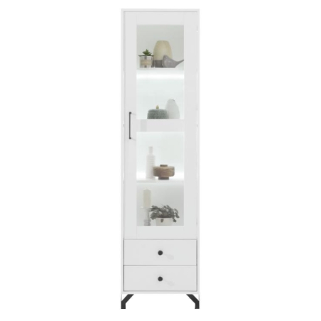 Meblar Bergen BE3 Display Cabinet – Right Door Opening