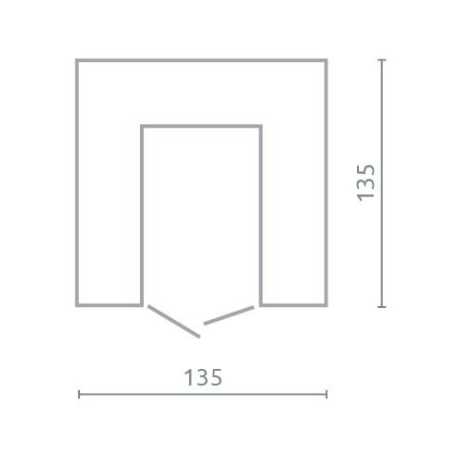 Meblar Delta DL1 Right-Side Wardrobe