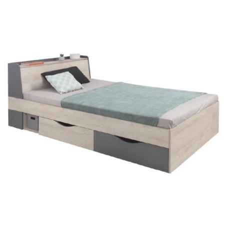 Łóżko Delta DL15 120x200 strona lewa Meblar