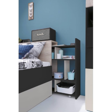 Meblar Planet PL14 Bed 90x200 Left-Side Configuration