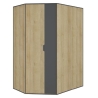 Meblar Nano NA1 Wardrobe Left-Side Configuration Meblar Nano NA1 Wardrobe Left-Side Configuration