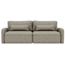 Kolor tapicerki: Shades of brown Sofa Tina tkaniny: Puente 16 