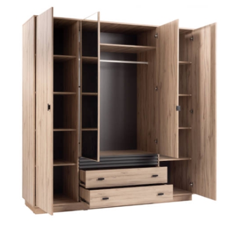 Meblar Allmo AL16 Wardrobe with Mirror