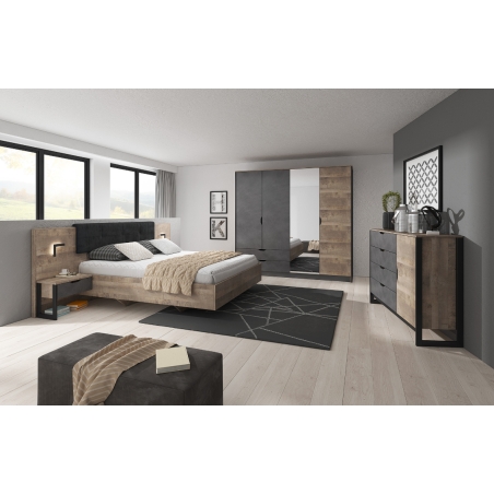 Laski Meble Arden 138 D4S Chest of Drawers