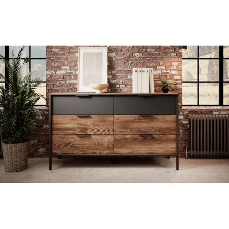 Laski Meble Milton 6-Drawer Chest