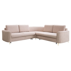 Kolor tapicerki: odcienie beżu Laski Meble Grupa I: Castel 15 