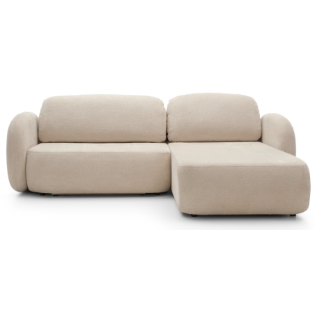 Narożnik Olio Laski Meble odcień beżu strona prawa