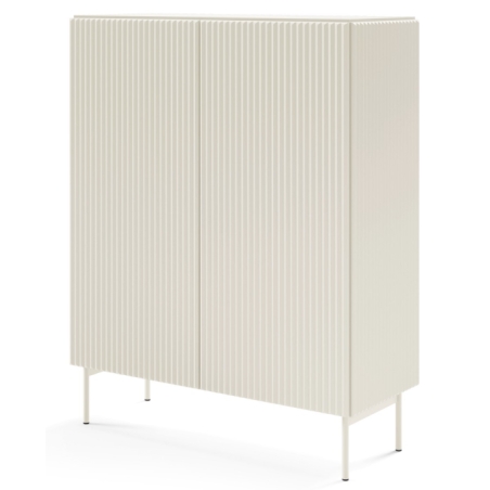 Laski Meble Muti 2-Door Tall Sideboard cashmere