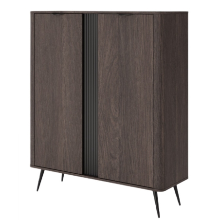 Laski Meble Veris 2-Door Tall Sideboard