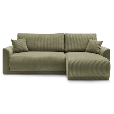 Black Red White Mema Corner Sofa