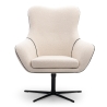 Laski Meble Elis Swivel Armchair light beige