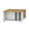 Theo THST-2 Coffee Table Oak/White