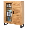 Meble Hugon – Tina Low Oak Display Cabinet