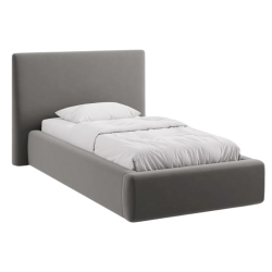 Kolor tapicerki: odcienie szarego Micadoni Amy welur: Magic Velvet 2241 