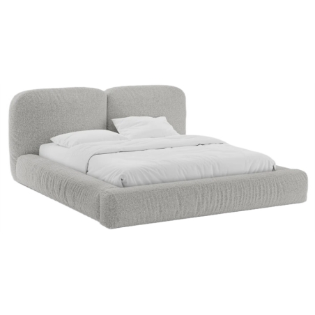 kolor - odcienie szarego, Łóżko Martina bukla - Monet Silver 