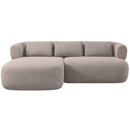 Micadoni Jenny Corner Sofa 200 cm left side beige