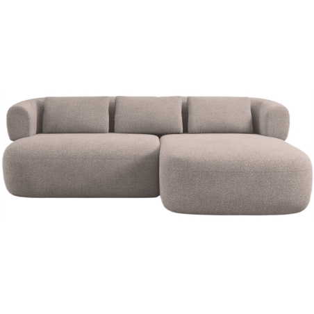 Micadoni Jenny Corner Sofa 200 cm right side beige