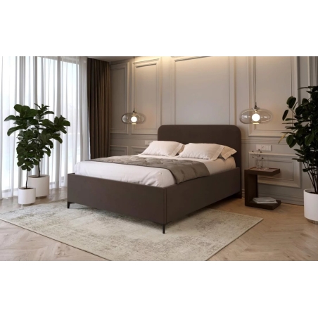 Upholstered bed 84090 RP 160x200 MK Foam Koło