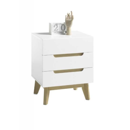 Cervo Bedside table 80231WE MC Accent