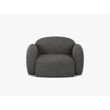 kolor - Ciemny szary, Tkanina Szenil Blair - Szenil (Eden) / Ciemny szary