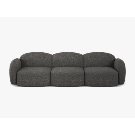 kolor - Ciemny szary, Tkanina Szenil Blair - Szenil (Eden) / Ciemny szary